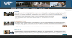 Desktop Screenshot of hadstensmede.dk